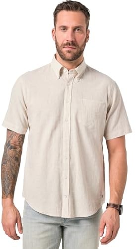 JP 1880 Herren Hemd kitt 8XL