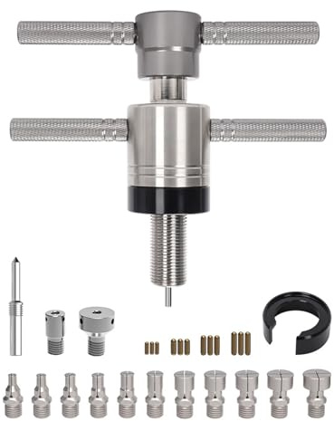 JSGHGDF Alloys Steel Bicycles Hubs Bearing Removal Tool Ergonomic Handle for Comfortable Use on Various Models Hubs Bearing Removal Tool