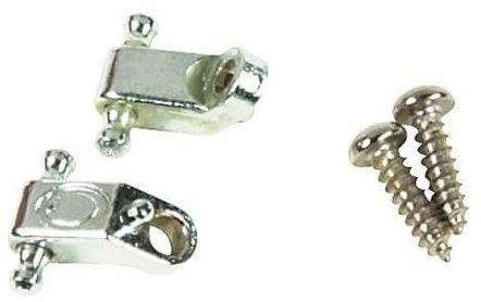 Fender Fenstringguides Fenstri Gguides String Guides Set American Standard, Cromato, 2.Pezzi