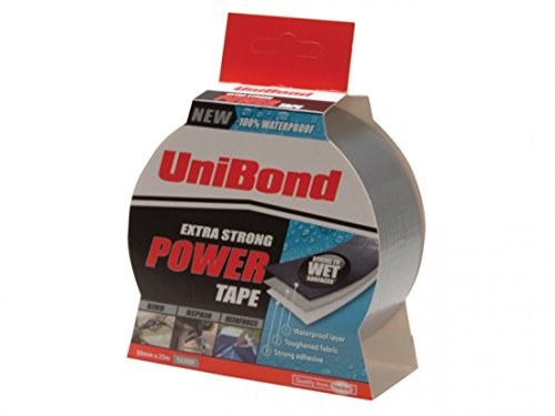 UniBond 2707051 Extra Strong Power Tape - 50 mm x 25 m, Silver