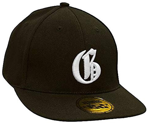 Morefaz Baseball Cap Caps Gotischen Buchstaben A-Z schwarz with Adjustable Strap Snapback MFAZ Ltd (G)