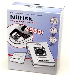 Nilfisk Advance – Bolsa de 4 bolsas con prefiltro – 107407940