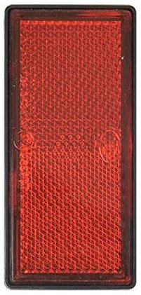 ProPlus Reflector Rojo 85 x 39 mm Autoadhesivo con Placa Base