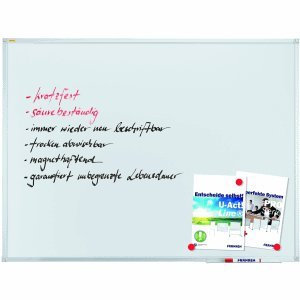 Franken SC3212 Whiteboard, 60 x 45 mm, Emaille, magnetisch, Whiteboards (60 x 45 mm, fest, Emaille, Aluminium, Aluminium, 75 cm (29,5 Zoll)