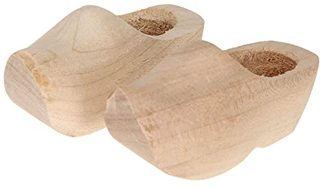 moederdag - Houten Klompjes, 6cm (1 TOYS)