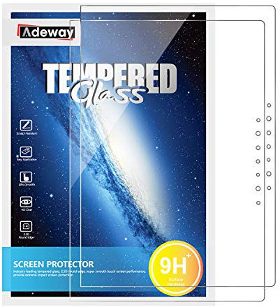 Adeway [2 Pack] Tempered Glass Screen Protector For Microsoft Surface Laptop 5/ Laptop 6 (2024)/4/3 15 inch, 9H Hardness, HD Clear, High Sensitivity