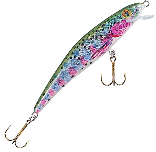 Balzer Matze Koch UV Booster Natur 13cm 13g Shallow Runner - Wobbler, Farbe:Regenbogenforelle