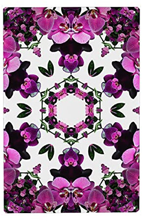 artboxONE Metall-Poster 40x60 cm Natur Sommer-Kaleidoskop von Künstler Skizzomat