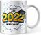 Kaffee-Tasse Geschafft Abi 2022 Wunschname, Tasse personalisiert mit Namen, Abi 2022 persönliche Geschenke Kaffee-Tasse, Abschluss