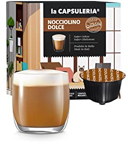 NOISETTE (48 Capsules) compatible avec Nescafé Dolce Gusto, Lot de 3 x 16 Capsules (48 portions tot) - la Capsuleria