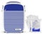 SaaG Breastmilk Cooler Bag, Insulated Baby Bottle Bag with 5 Ice Pack for Large Bottles, Perfect for Daycare Travel Nursing Mom