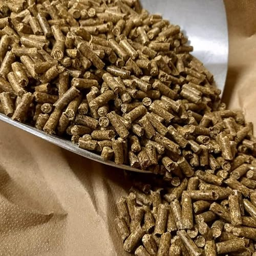 Schaffutter und Lämmerpellets 25 kg | Alleinfutter für Ziegen, Schafe und Lämmer | Pressfutter mit Kräutern | GVO-frei | Pellets mit Vitaminen und Mineralien