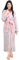 NY Threads Damen-Bademantel, Fleece, Schalkragen, lang, flauschig, Medium