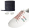 Cordones Elásticos Sin Nudo para Adultos y Niños | Con Hebilla Metal - de Goma para Zapatillas Deporte - Colores Variados