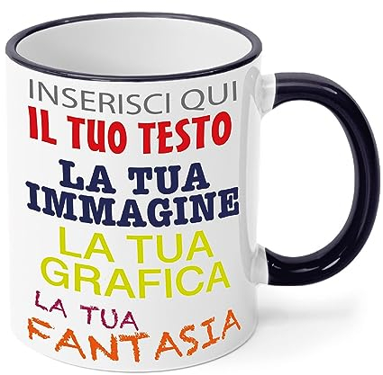 Gruppo Veneziano - tazza in ceramica personalizzata - personalizza la tua tazza con testi , loghi , grafiche , immagini e tanto altro - ideale per regalo e altro - 100% Made in Italy.