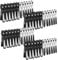 Vinsani Plastic Clothes Pegs 48 Piece Set Black and White – Aesthetic Design Strong Grip and Windproof Laundry Pegs Quality Non-Slip Clothes Pins for Home and Garden