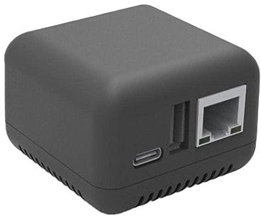 RJSQAQE Mini NP330 Netzwerk USB 2.0 Druckserver (Netzwerk/WiFi/BT/WiFi Cloud-Druckversion)