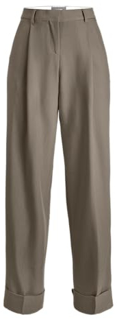 JJXX Damen Jxmary Pleat Fu Mw Pant TLR Noos Trousers