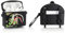 LEWOTE Silikonhülle kompatibel mit Airpods 3 Funny Cute Cartoon 3D Case Cover (Shark Backpack Black)