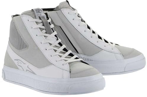 Alpinestars Damen Motorradschuhe Stella Stated Podium Shoes sportliche Schuhe, WHITE COOL GRAY, 42 EU