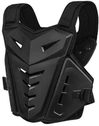 Baymate Chaleco Protector para Hombres y Mujeres Protector de Pecho Anticaídas Transpirable Equipo de Protección de Motocicleta para Ciclismo Esquí