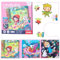 Shinybox Kinderpuzzle, Magnetische Puzzles für Kinder, Pädagogisches Spielzeug, Lernspielzeug für Kinder, Reisespiele Kinder, Spiele für Kinder im Auto, Flugzeug, Roadtrip, Reisespielzeug(Märchen)