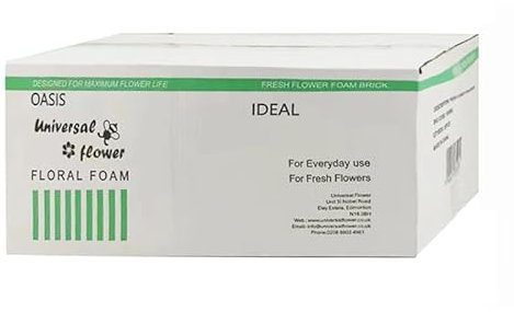 Oasis Universal Floral Foam Bricks, Ideal for Fresh Flower Arrangements, Pack of 20 (for Real Flowers)