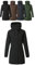 Covalliero - Damen Parka | Reitjacke mit Reitschlitz | warme Übergangsjacke mit hohem Kragen & 5 Taschen | wasserabweisende Winterjacke | Reitbekleidung in Black | Größe XXL