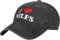 fifbird Unisex Cowboy-Baseballkappe I Love Milfs Funny I Heart Milfs verstellbare Trucker Cap Baseball Cap, Schwarz , Einheitsgröße
