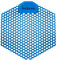 20-pack Hazzas Ocean Fresh-Scented Urinal Screen Deodorizer Mats. Infused with lasting scents, these mats serve as effective odour fresheners. Perfect for use in bathrooms, restrooms, and offices.