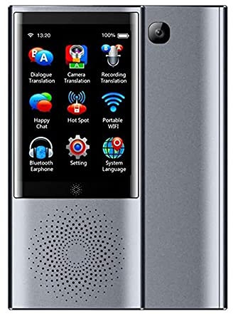 Appareil de traduction de langue, appareil de traduction, prise en charge instantanée intelligente hors ligne de 45 langues Traducteur vocal électronique en temps réel pour l'apprentissage Shoppi