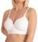 Conturve Bras for Women - Bralettes for Women with Support - Ultimate Comfort Wireless Support Bra White