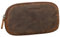 STILORD 'Mike' Vintage Leder Etui Ledermäppchen ideal für Stifte Handy Kosmetik Geld Brille Schlüssel Federmappe Schminktasche Echtleder, Farbe:Kreta - braun