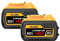 18Ah 20V/60V Lithium Battery Compatible With DeWalt FLEXVOLT MAX DCB609/DCB606/DCB612 & DCD996/DCF885/DCS391 SeriesTools | High-Capacity 18000mAh Cordless Power Tool Battery(60V-20V 18Ah X2)