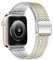 BUDAY Cinturino in acciaio inossidabile per cinturino Apple Watch Ultra 2 49mm 44mm 45mm 41mm 42mm 40mm S10 46mm 42mm Bracciale in metallo per cinturini Iwatch serie 10 9 8 7 6 SE 5 4 cinturini(Silver