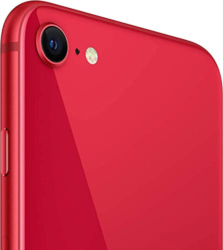 ABUSVEX Original Back Glass Replacement for iPhone SE 2022/2020 and iPhone 8 4.7 Inch All Carriers with Pre-Installed Adhesive and Repair Tool (Red)