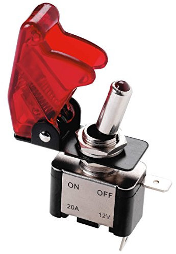 Sumex 2404286 Race Sport - Switch Tuning Top Gun, Rosso Con Led Rosso
