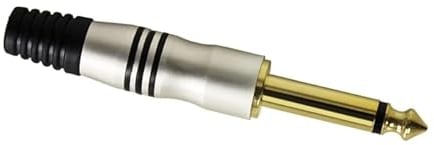 Adam Hall 7510 - Klinkenstecker 6, 3 mm mono gold