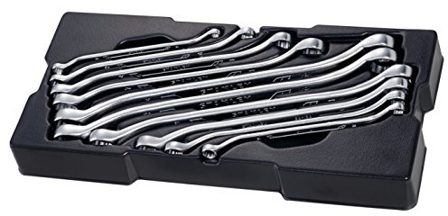 Stanley Tools STA174177 174177 Offset Double Ring Spanner Module - Yellow (10-Piece)