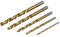Sealey ak8189 mano izquierda espiral brocas 5 piezas