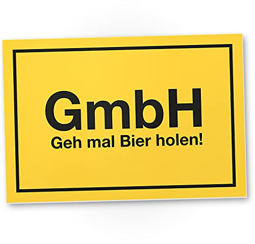 DankeDir! GmBH - geh mal Bier holen lustige Geschenkidee Geburtstagsgeschenk bester Freund Sauf-Kumpel Kleines Geschenk Männer Mallorca-Party Zubehör Deko Trinkspiele