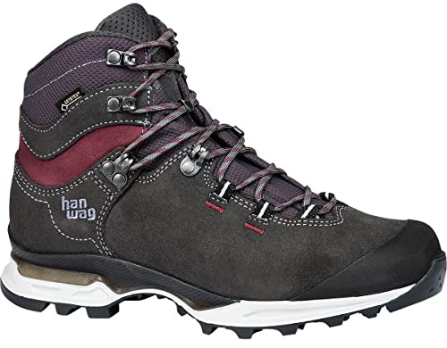 Hanwag Tatra Light Bunion GTX Women Größe UK 5,5 Asphalt/Dark Garnet