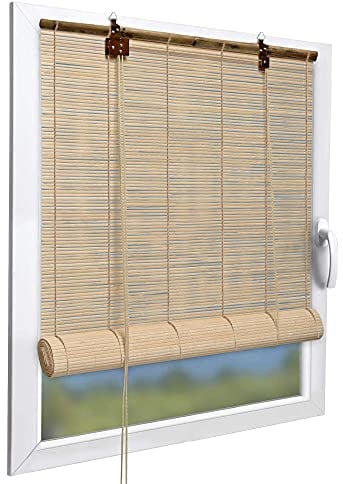 Luance Store Bambou Enrouleur pour Baguettes 120 x 180 cm Naturel