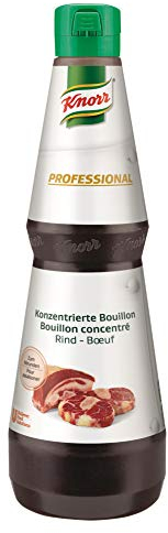 Knorr Professional konzentrierte Bouillon Rind (flüssig, 30 g Bouillon genügen für 1 l Wasser) 1er Pack (1 x 1 l)