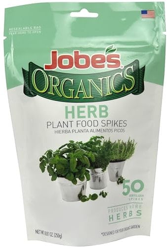 Jobes Organics - Fertilizzante per Erbe aromatiche, 50 ct