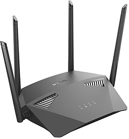 D-Link AC1900 EasyMesh - Router WiFi compatible con Alexa & Google Assistant, MU-MIMO de doble banda para juegos Gigabit (DIR-1950-US)