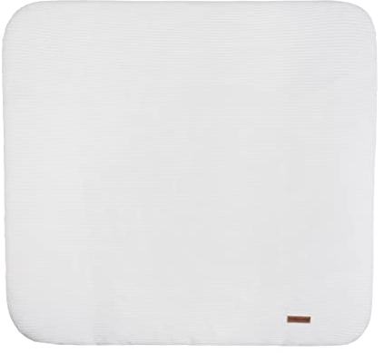 Baby's Only - Baby Wickelauflagenbezug 75x85 cm - Bezug für Wickelauflage Sense - Bezug für deutschen Wickelunterlage - Weichem Rib Corduroy - Weiß