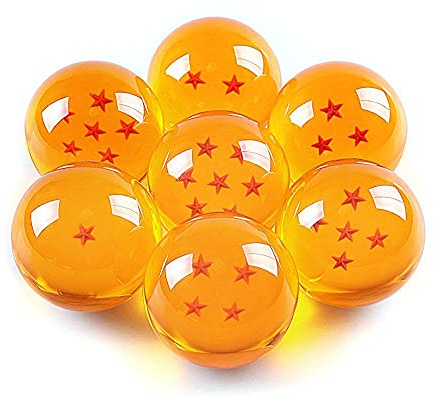 CosplayStudio Dragon Ball Set mit Allen 7 Dragonballs von Son Goku in Einer Sammelbox