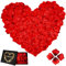 San Valentino Decorazioni,Petali Di Rosa 3000pcs,Petali Di Rosa Finti Rossi,Petali Di Rosa Matrimonio,Decorazioni Romantico,Petali Di Rosa Romantico,Per San Valentino,Proposta,Matrimonio,Confessare