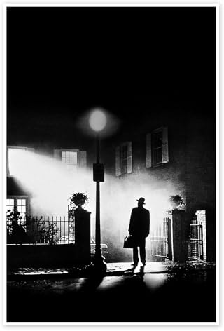 Posterlounge Der Exorzist Poster | 40 x 60 cm Schwarz Wandbilder Wanddeko